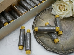 ベルギーTHYSミニ糸巻き(ダークグレイ）