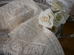 フランスアンティ―クハンドメイドボビンレース B（カット販売）