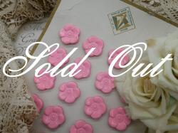 フランスフラワーボタン（ピンク）