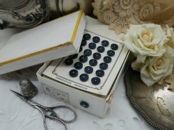 フランスアンティークCORROZOボタンシートボックス入りセット