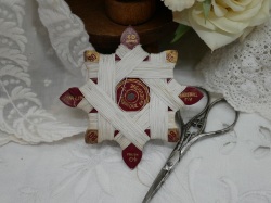 紙製台紙ホワイトLIN糸巻き 80