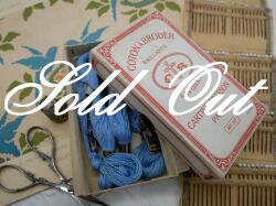 アンティークCARTIER-BRESSONボックス入り刺繍糸セット582