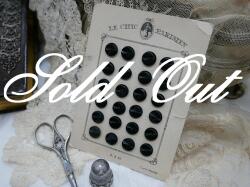 フランスブラックボタンシートLE CHIC PARISIEN