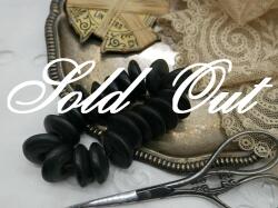 フランスアンティークウッドボタンセット