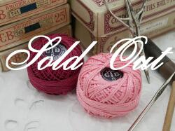 フランスCARTIER-BRESSONコットン編み糸2個セット A