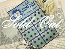 フランススナップボタンシート　LES JUMEAUX