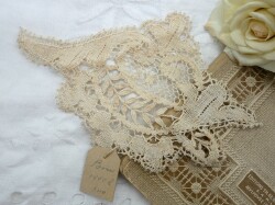 フランスアンティーク❤️ボビンレース3枚 アンティーク＆ブロカント / レース /フランス アンティーク