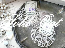 フランスAUX GALERIES LAFAYETTEミニモチーフ2点セットF