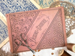 フランスアールデコ期Dessins de Broderieアルファベット＆モノグラム刺繍図案集