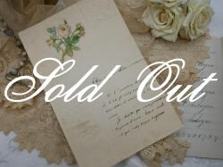 フランスアンティークLETTER F