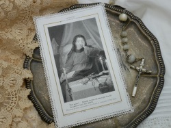 フランスアンティークHoly Card・カニヴェO