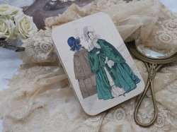 アンティークModes de Paris デザインボックス