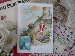 フランスアンティークボンマルシェカード L版 C-5