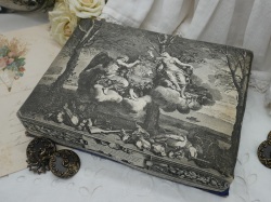 フランスアンティークマルキーズ ド セヴィニエ ショコラシルクボックス