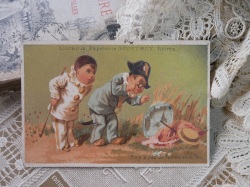 フランスアンティークトレードカードGEOFFROY