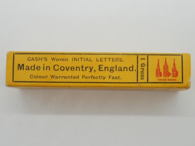 フランスヴィンテージ 特大サイズ クロス イニシャルモチーフ