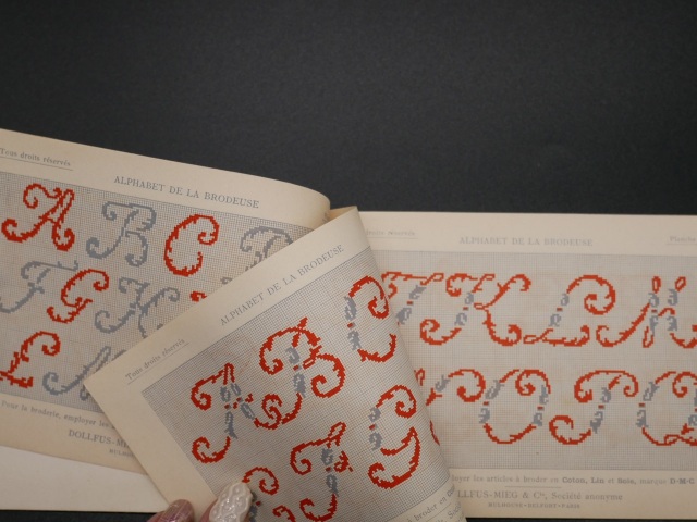 アンティーク＆ブロカント / 手芸用品 / アンティークDMCミニ刺繍図案