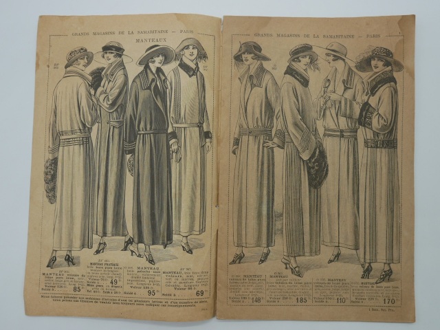 【希少】アンティーク La Samaritaine カタログ 1910年代 パリ 希少】アンティーク La Samaritaine カタログ 1910年代 パリ フランス
