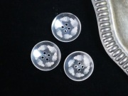 フランスヴィンテージルーサイトミニボタンB（直径1.2cm）
