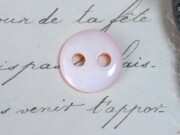 フランスアンティークマザーオブパールピンクボタン