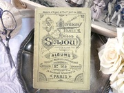 アンティークMaison SAJOU刺繍図案ミニアルバム No,164