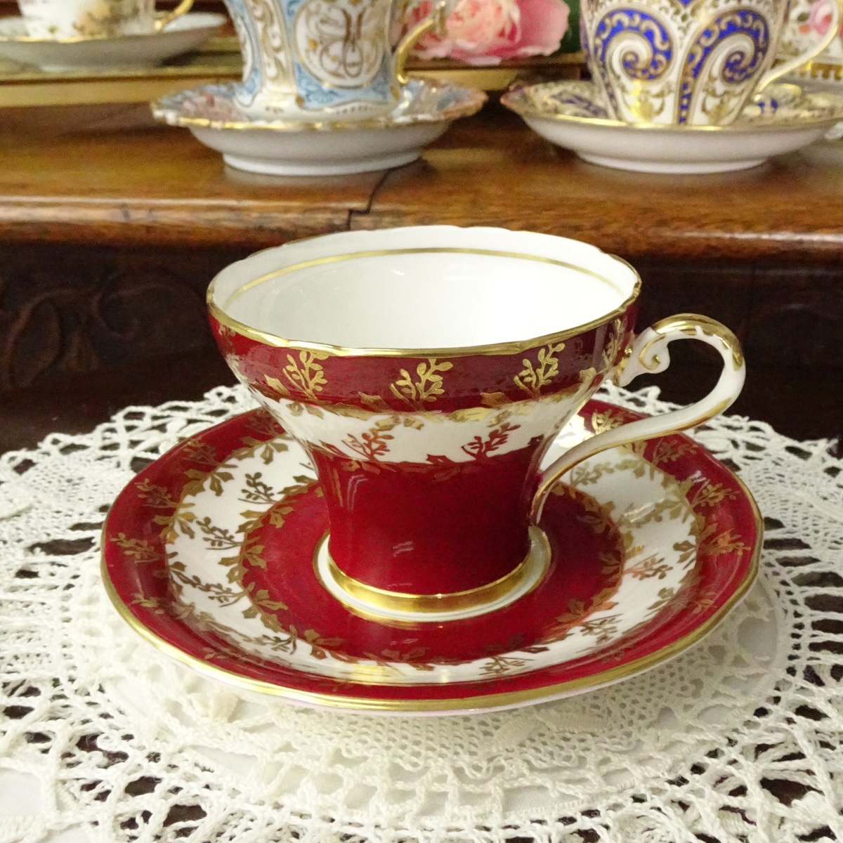 エインズレイ カップ ソーサー 英国 ヴィンテージアンティーク