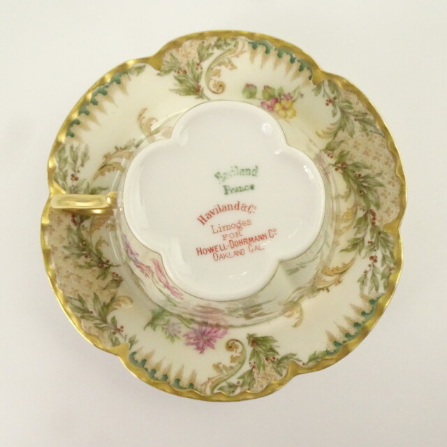 アビランド フランス リモージュ カップ ソーサー 西洋陶磁器