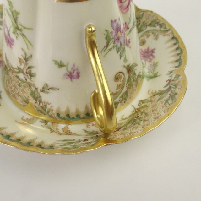Haviland - HAVILAND『アビランド ティーセット』陶磁器 未使用 Haviland アビランド キャビネット カップ ソーサー
