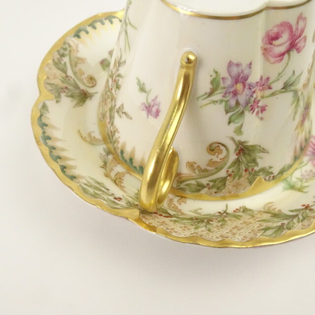 アビランド フランス リモージュ カップ ソーサー 西洋陶磁器