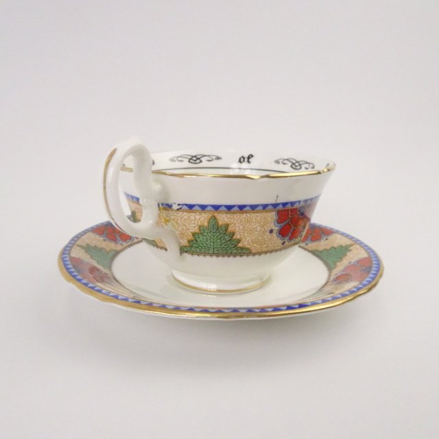 エインズレイ  ティーカップ ソーサー　紅茶占い