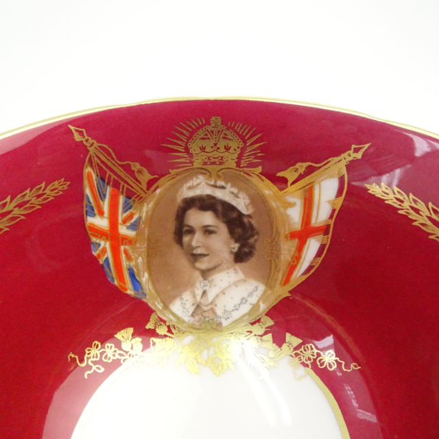 エインズレイ ティーカップ＆ソーサー コロネーション