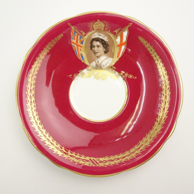 エインズレイ ティーカップ＆ソーサー コロネーション