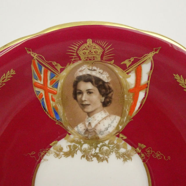 エインズレイ ティーカップ＆ソーサー コロネーション