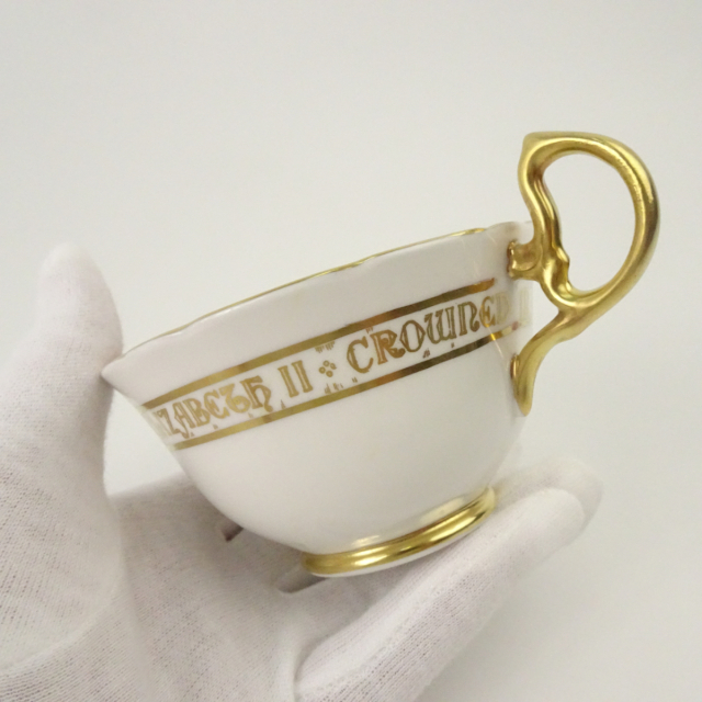 エインズレイ ティーカップ＆ソーサー コロネーション