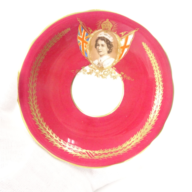 エインズレイ ティーカップ＆ソーサー コロネーション