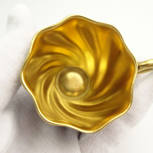 コールポート デミタスカップ ソーサー コバルトブルー