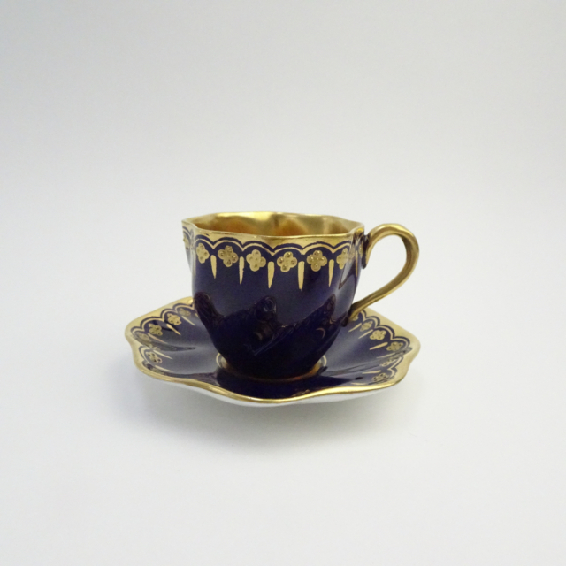 Coalport コールポート 英国製 デミタスカップ＆ソーサー