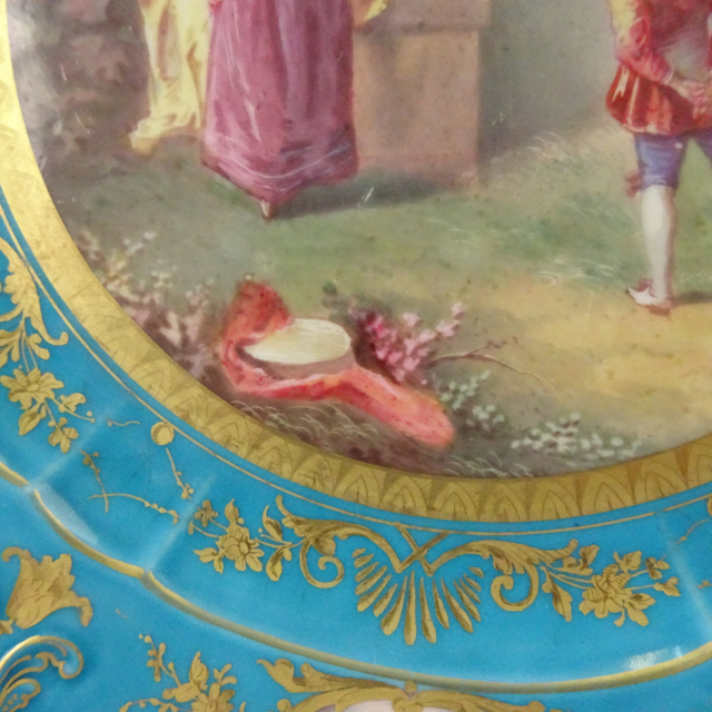 フランス製 プレート アンティーク