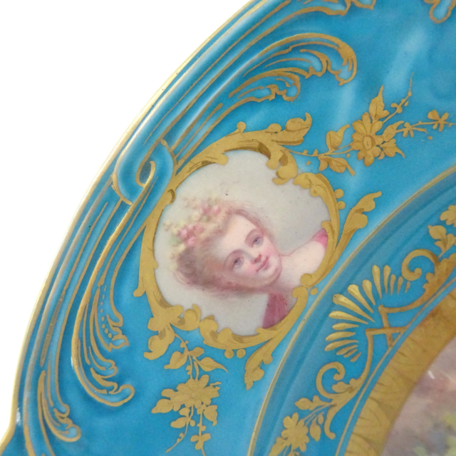 フランス製 プレート アンティーク