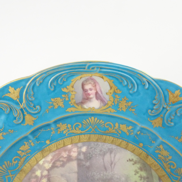 フランス製 プレート アンティーク