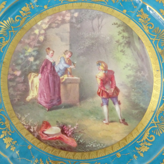 フランス製 プレート アンティーク