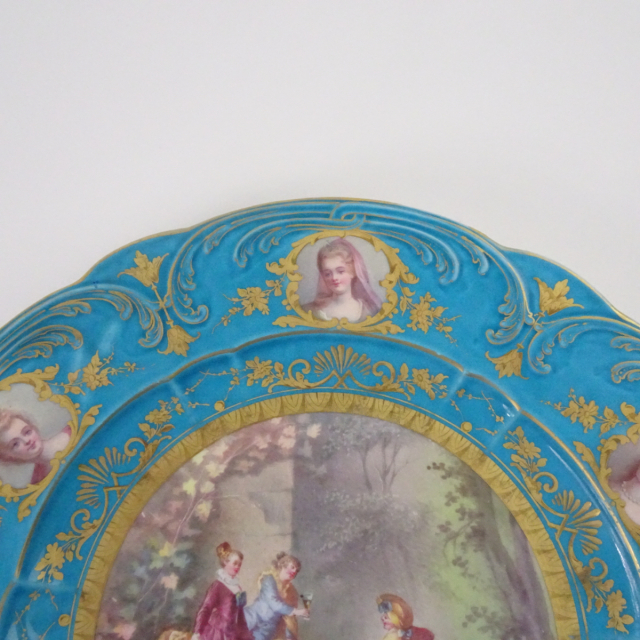 フランス製 プレート アンティーク