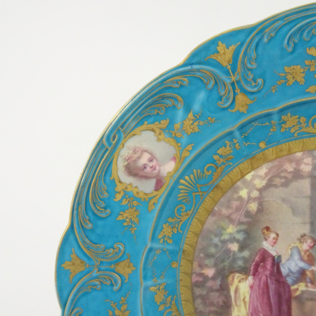 フランス製 プレート アンティーク