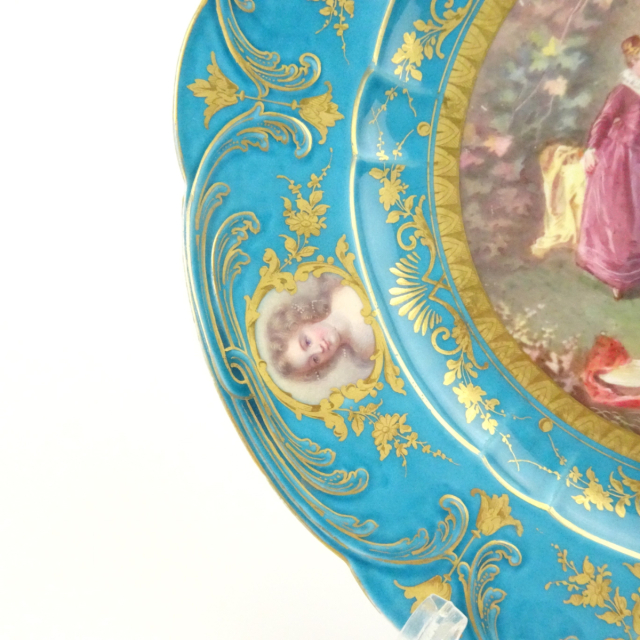 フランス製 プレート アンティーク