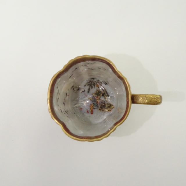 九谷　カップ ソーサー アンティーク 日本