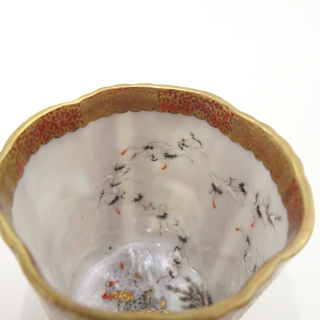 九谷　カップ ソーサー アンティーク 日本