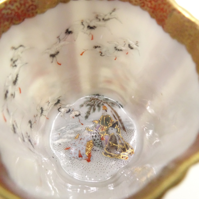 九谷　カップ ソーサー アンティーク 日本