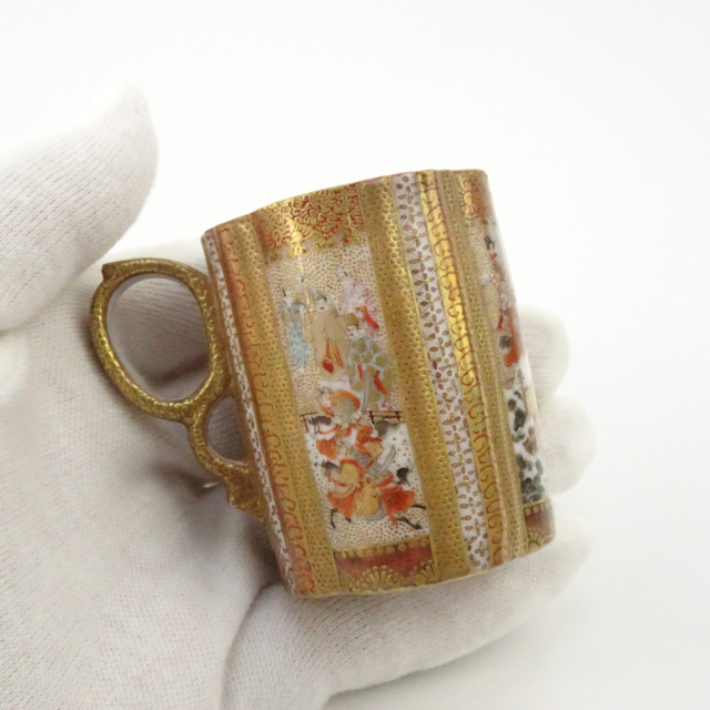 九谷　カップ ソーサー アンティーク 日本