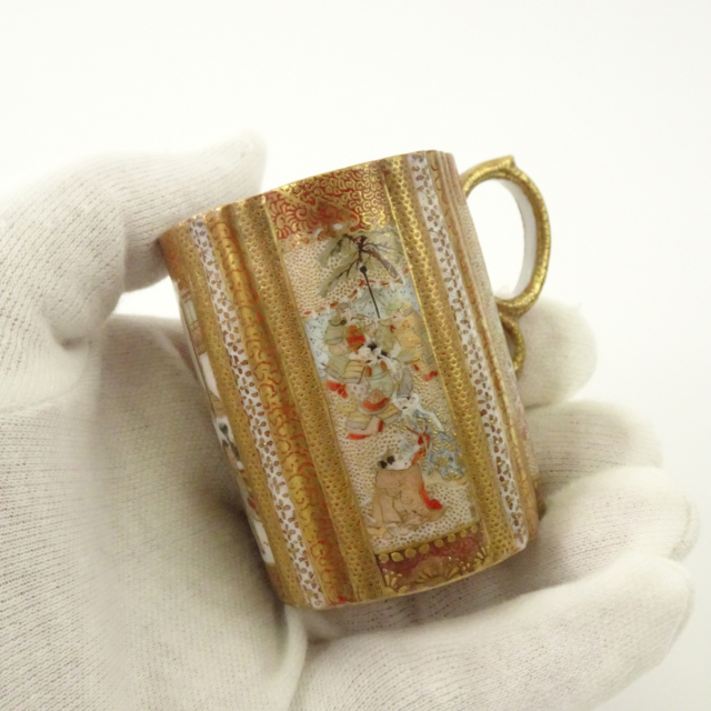 九谷　カップ ソーサー アンティーク 日本