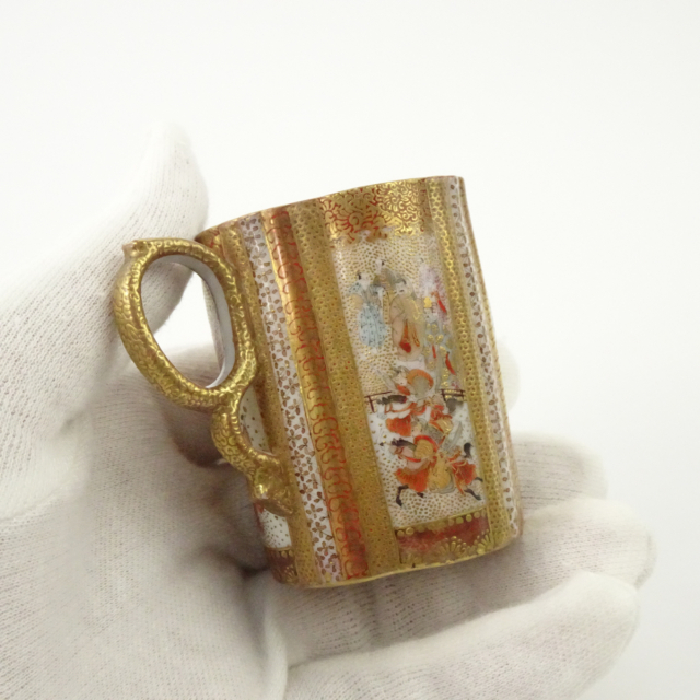 九谷　カップ ソーサー アンティーク 日本